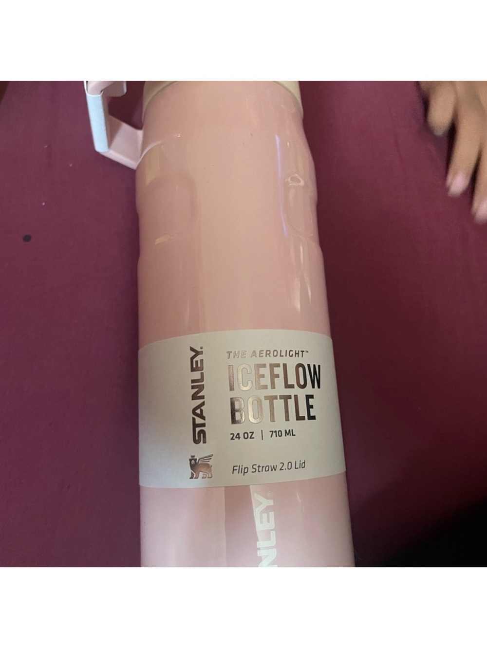 Stanley IceFlow Bottle in Pale Pink